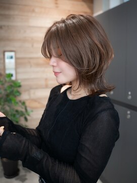 ベイショア(Bay Shore NY) ミディアムレイヤーくびれミディアム