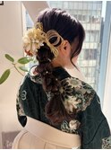 袴着付け/袴/卒業式着付け/着物/袴着付/袴ヘアセット/袴ヘア
