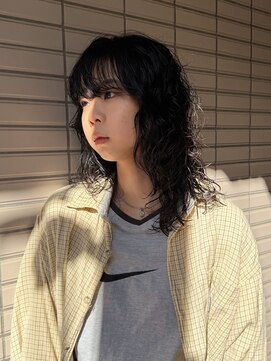 パーク(PAAQ) レイヤーパーマロングパーマスタイル藤沢パーマ