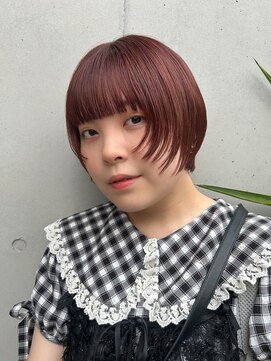 ウク 吉祥寺(Ucu) 暖色顔周りレイヤーショート