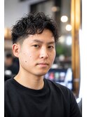 大人パーマスタイル