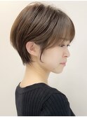 ショートカット髪質改善ショートボブ大人ガーリー韓国ボブ