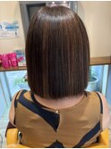 髪質改善/白髪染め/美髪/艶髪/守口/大日/白髪ぼかしハイライト