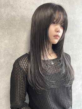 エミュー 研究学園店(emu)の写真/顔周りカットとレイヤーカットで理想を叶える。忙しい平日もカット平日クーポンを利用して賢く綺麗に☆