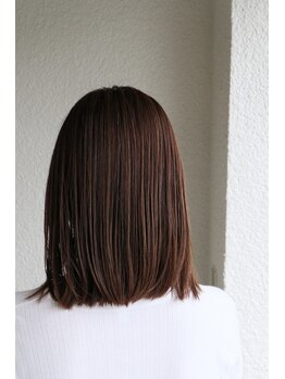 アーシュナチュラリー(h naturally.)の写真/オーダーメイドトリートメントで輝く!Aujua認定サロンが提案する髪質改善でうるツヤを叶える♪