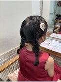ヘアセット/ヘアアレンンジ/盛り髪/顔周りカット/静岡