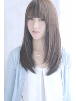 エトネ ヘアーサロン 仙台駅前(eTONe hair salon) 【eTONe】優しい印象のサラサラロング