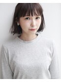 切りっぱなしボブ