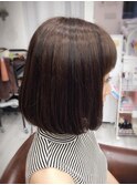 セットいらずボブスタイル