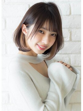 ザ シー 海老名(The C) [The C ]　インナーカラー☆大人ワンカールボブ　小顔◎