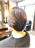 【ＣＡＮ】大人女子におすすめ！前下がりグラデーションボブ
