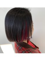 テクライズ 豊橋店(TECHRISE)&nbsp;レッド&バイオレットインナーカラー