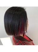 レッド&バイオレットインナーカラー