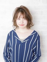 グレージュカラー/シルキーベージュ/斜めバング/銀座/髪質改善