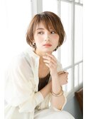 こなれショートボブ