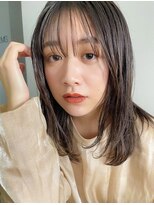 フィルムス 柏(FILMS)&nbsp;暗めカラー/グランマッシュ/デザインカラー/レイヤーカット/柏