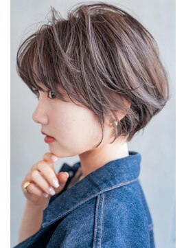 リベルテ(LIBERTE) Liberte銀座 大人可愛い小顔ショート×ヌードベージュ