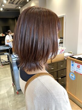 トリート 妙典店(TREAT) ボブレイヤー×ピンクベージュ＿TREAT妙典点