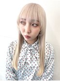 【KOKO_TOKYO】Blond #ケアブリーチ#シアーカラー#ブリーチ