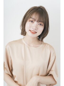 ガーデン オオタカノモリ(garden otakanomori) 大人可愛い　ミディアム　レイヤー　シースルーバング