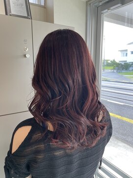 エイト 沖縄豊崎店(EIGHT toyosaki) 【EIGHT 豊崎】お客様スタイル_［ワインレッド］