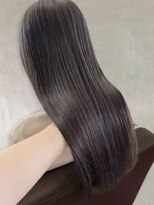 ファム 札幌大通(fam)&nbsp;30代40代50代大人可愛い髪質改善カラーアッシュグレージュ透明感