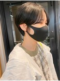 前下がりマッシュショート大人可愛い20代30代表参道