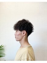小谷理髪店 ソル(SOL)&nbsp;『ツイストスパイラルパーマ＋ショートマッシュ』