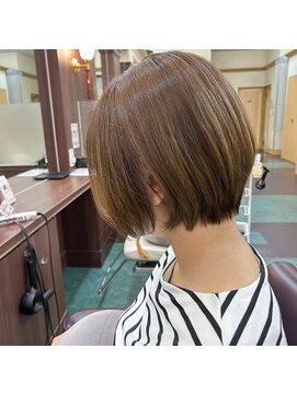 シャンプー ボーイ 宮崎柳丸店(SHAMPOO BOY) 前下がりボブ