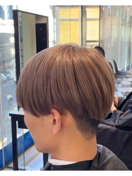 オーシャントーキョー(OCEAN TOKYO) 刈り上げナチュラルハイトーンマッシュ