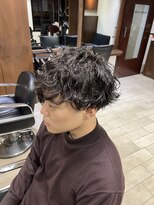 グルーマーズトウキョウ(GROOMER/S TOKYO)&nbsp;【GROOMER/S 佐藤】 波巻きスパイラルパーマ スペインカール
