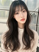 スタートウキョウ 渋谷(STAR TOKYO)&nbsp;ロングヘア韓国ヘアレイヤーカット小顔カット2wayバング