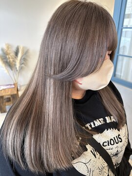 ウェーブス(WAVES) グレージュカラー、シールエクステ８０枚