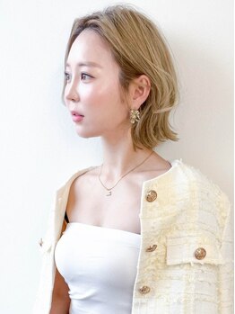エルサザリープ 三宮(Elsa the leap)の写真/【三宮・元町】トレンドと似合わせを掛け合わせてご提案♪人気の韓国風ヘアもあなたの雰囲気に沿って創る！