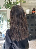 ヲタク(wotaku.)&nbsp;ロングパーマミディアムパーマアッシュブラウンパーマスタイル