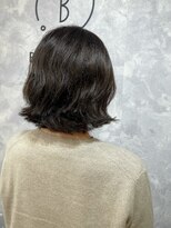 バッカ 横浜桜木町店(BACCA)&nbsp;くせ毛ボブ、ダークブラウン