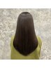 ＊【大人女性の縮毛矯正】 G'RELO式シルク縮毛矯正+10step髪質改善TR　￥18500
