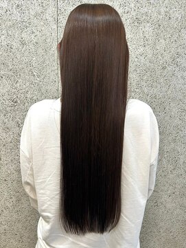 ガーディナ(Gardina) 髪質改善トリートメント ストレート ココアブラウン 美髪 20代