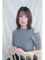 ヘアーアンドカラー プラーチェ(hair&color Plaatje) 姫カットレイヤー結べる外ハネボブメルティカラー似合わせカット