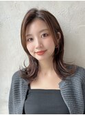 20代30代40代大人かわいいセミロングヘア