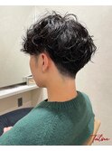 【TATSU】@tatsu.nunber☆ニュアンスパーマで、こなれ感♪