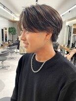 ニコ トウキョウ ロジック(nico TOKYO Logic)&nbsp;メンズセンターパートニュアンスパーマフェザーパーマ