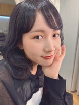 ヴィンス(vince) 韓国風/艶髪/暗髪/くびれ巻き/オルチャン