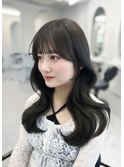 【RINA】5トーンの暗めオリーブグレージュ×韓国流れる顔周り