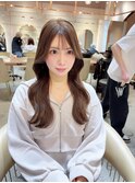 髪質改善縮毛矯正レイヤーカット顔周り前髪韓国ミニウルフ錦糸町