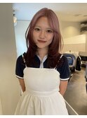 《NIKO》ケアブリーチで作るルーツカラー×顔周りレイヤーカット