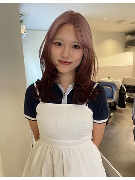 ニコフクオカヘアーメイク(NIKO Fukuoka Hair Make) 《NIKO》ケアブリーチで作るルーツカラー×顔周りレイヤーカット