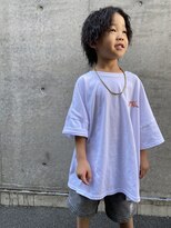 リヤン(Le lien)&nbsp;サーフカール/フェザーパーマ/刈り上げセンターパート/溝の口