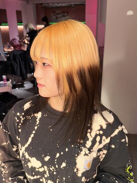 ダズリングディア(Dazzling Deer) ミディアム/ブラウン/ルーツカラー/ふんわりミディアム