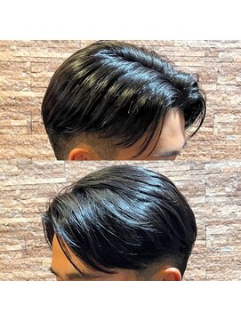 アールドボーテ 理容室(R de Beaute) 銀座　毛流れパーマ